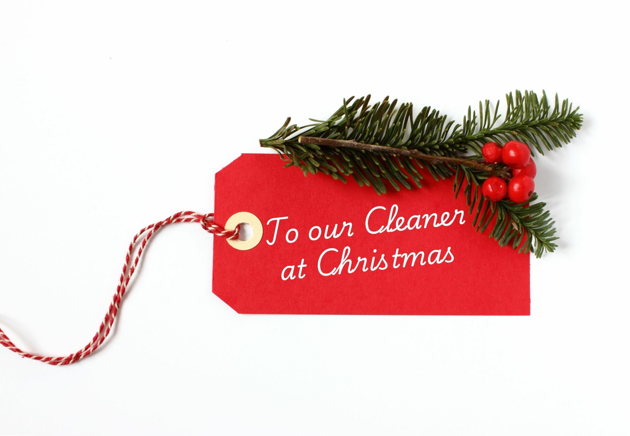 What not to give your cleaner for Christmas. Antoinette Daniel Just Helpers London ethical Cleaning Agency