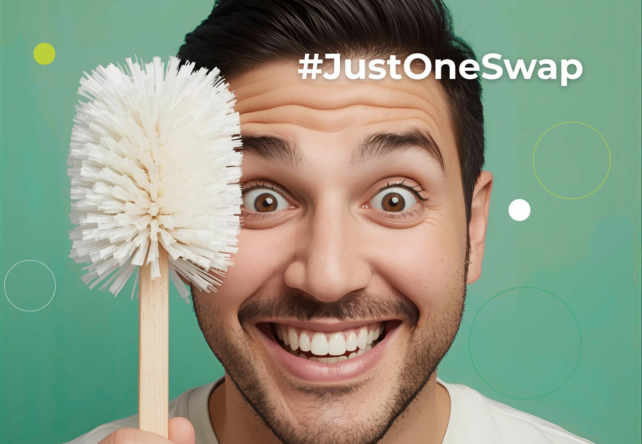 Which is the best toilet cleaner for a greener home? Antoinette Daniel Just Helpers #JustOneSwap