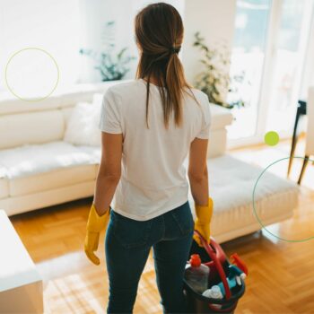 Too clean for a cleaner? Antoinette Daniel Just Helpers cleaning agency London.