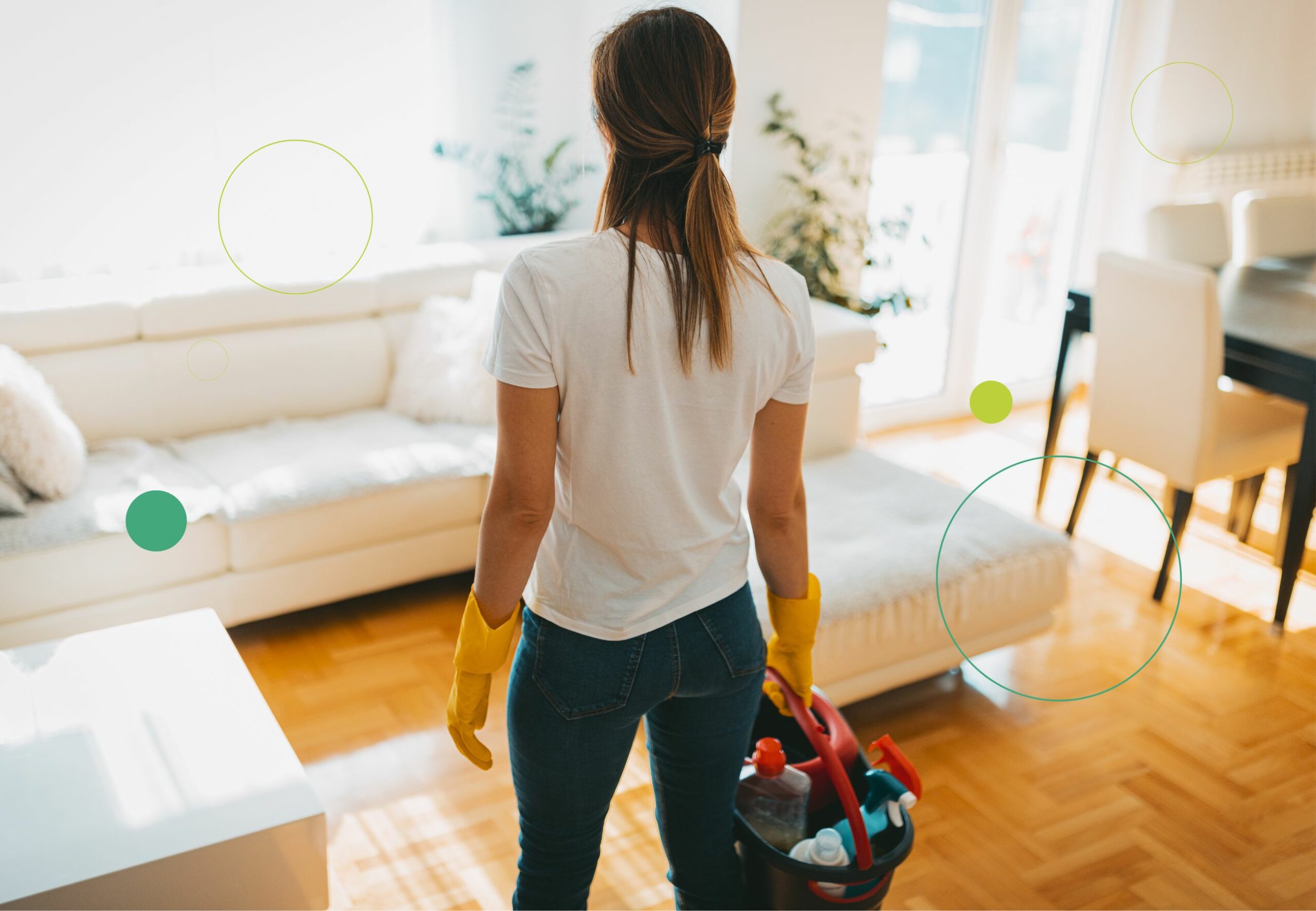 Too clean for a cleaner? Antoinette Daniel Just Helpers cleaning agency London.