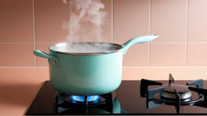 Forever chemical free pan cooking on hob